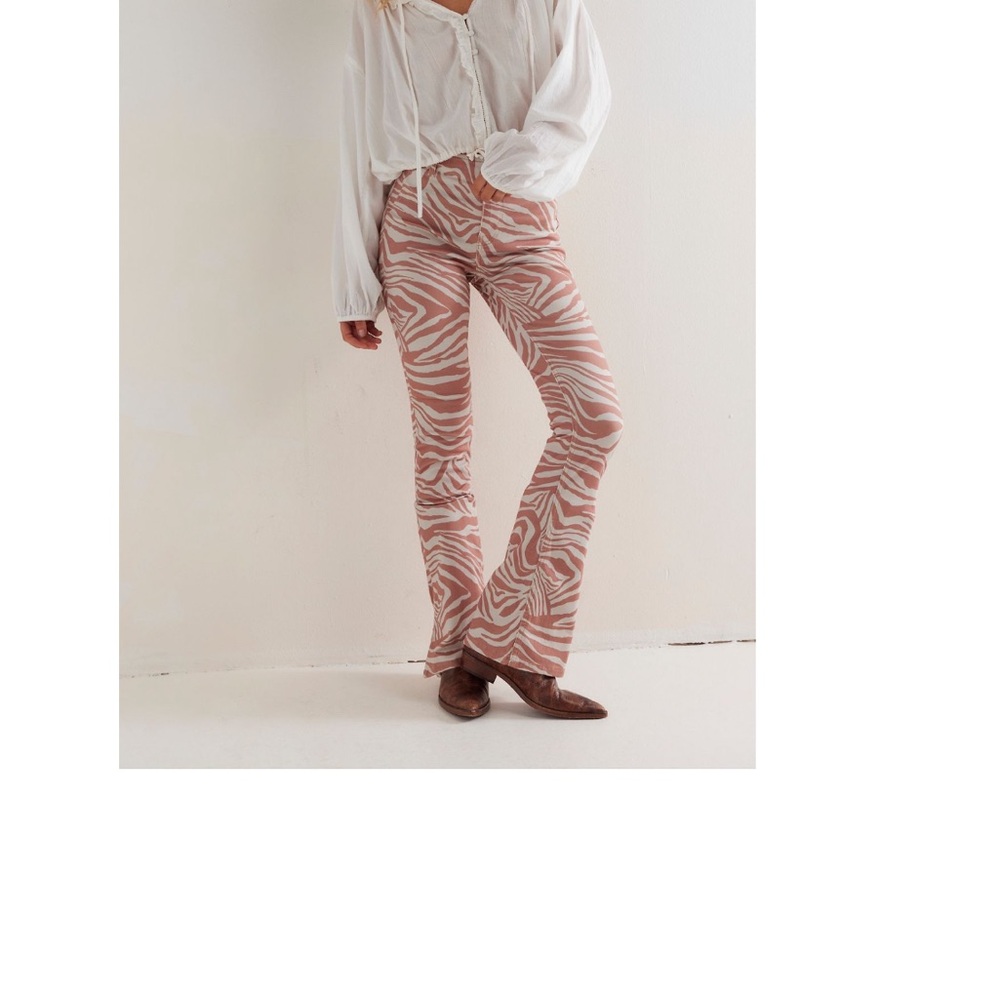 We The Free Pink High Rise Jeans